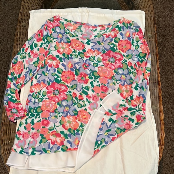 Talbots’s Floral Tunic - Picture 2 of 2